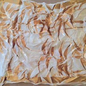 Metropolitan Museum of Art silk bird scarf